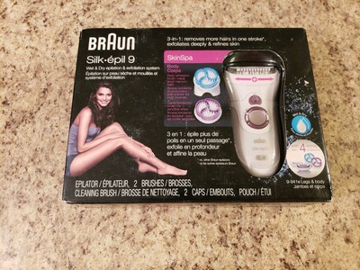 Braun Silk-epil 9 SkinSpa - Wet & Dry Cordless Epilator,...