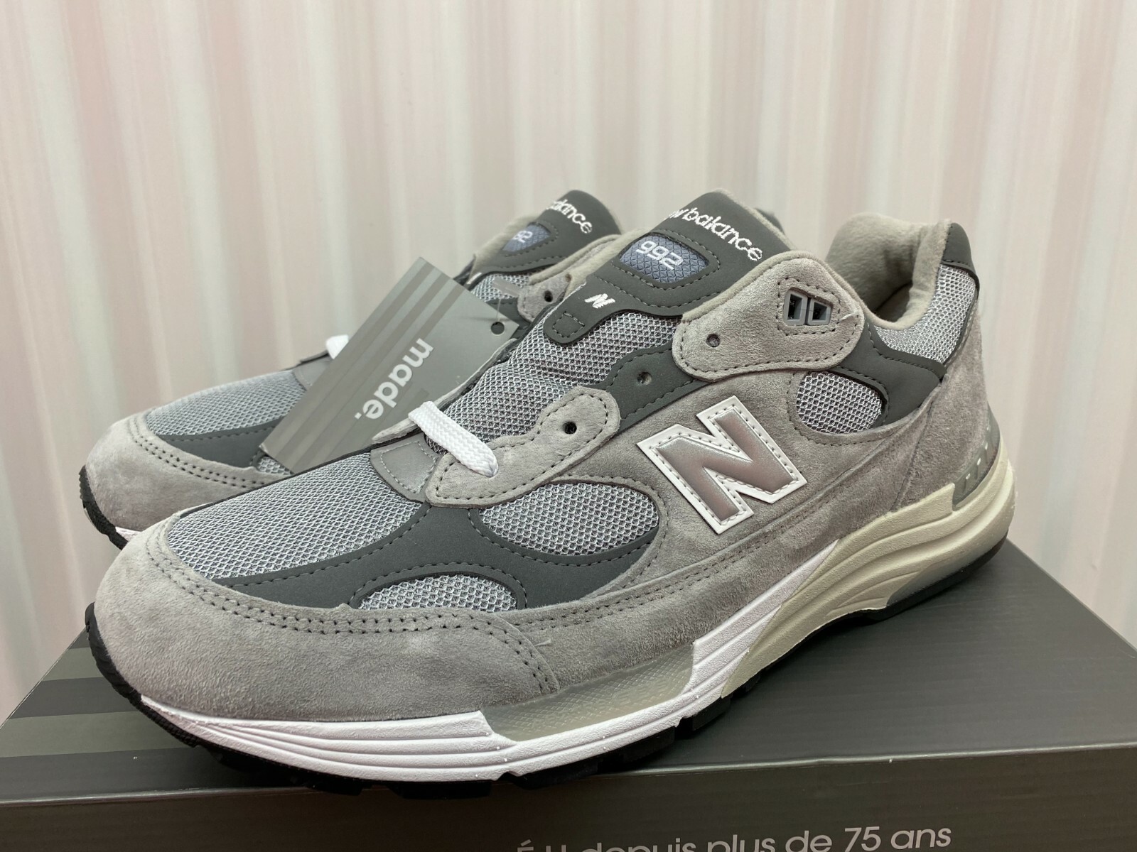 해외 구매대행/배송대행 10년의 노하우 neobay :: ::New Balance 992 GREY SILVER WHITE DS NEW  NEVER WORN M992GR USA