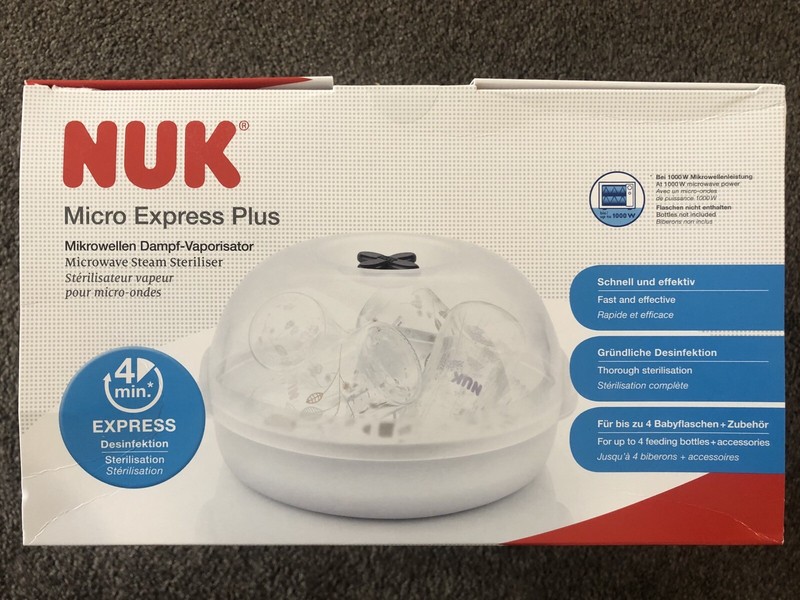 nuk micro express steriliser
