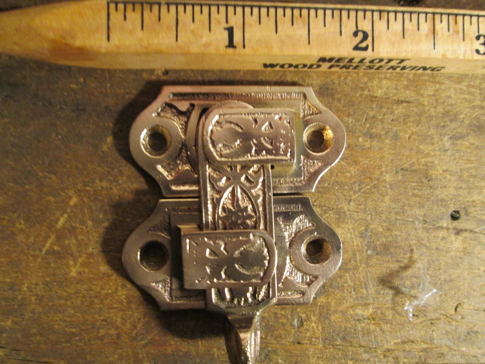 ANTIQUE  VICTORIAN INTERIOR  SHUTTER  LATCH  HARDWARE