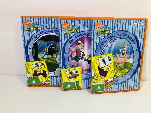 SPONGEBOB SQUAREPANTS: COMPLETE 2 SECOND SEASON - 3 discs | eBay