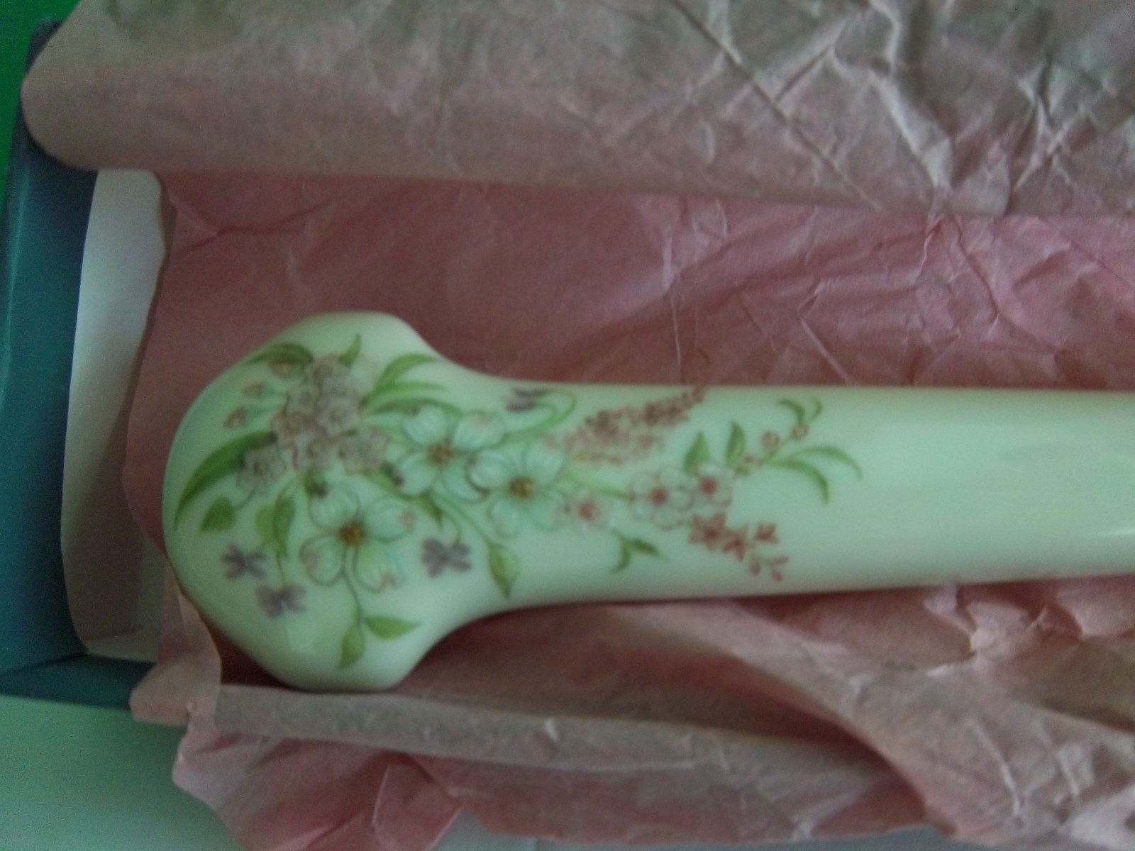 Lenox Cake Knife New-in-Box Stainless Steel Constitution Flowers Lilies