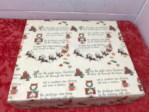 Vintage homemade Santa Claus suit with hat