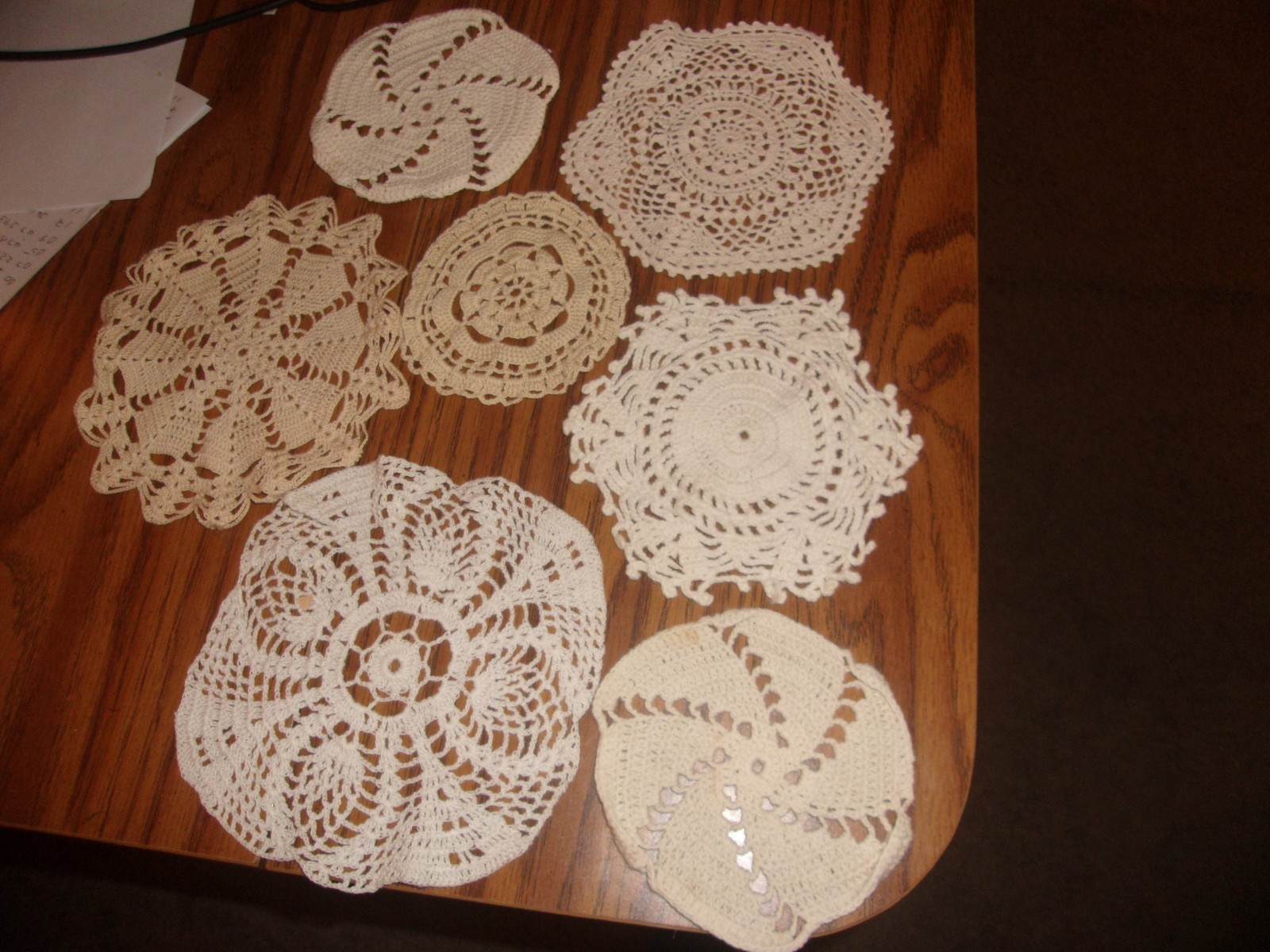 7-VINTAGE DOILIES 6
