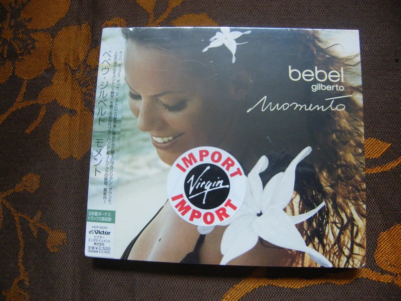 Cd Bebel Gilberto - Momento / Gatefold Digipack (2007) Japan Obi Neuf (2)