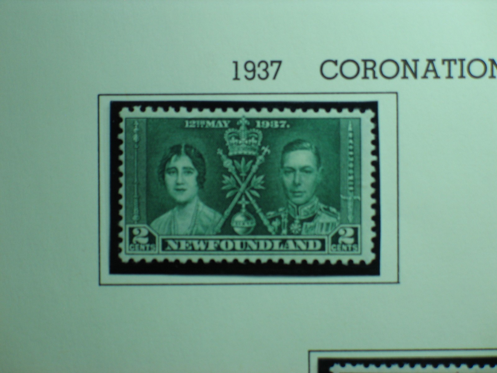 CANADA-Newfoundland-Coronation-Stamps-SC-230-to-232-VF MVLH OG
