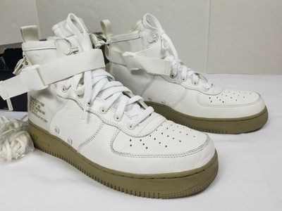 Nike SF AF1 Mid Ivory Neutral Olive Release Date 917753-101 | SneakerNews.com