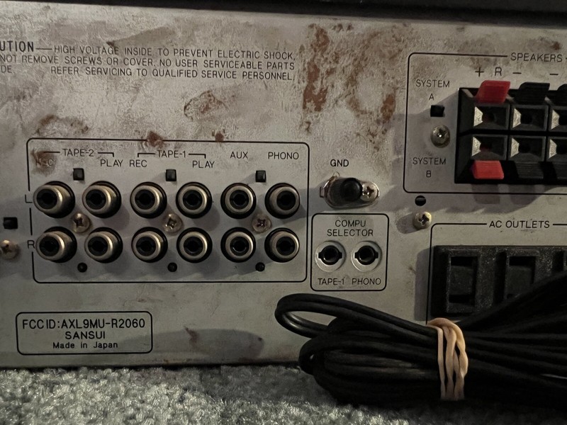 Sansui Z-3000X AM/FM Stereo Tuner Amplifier Quartz
