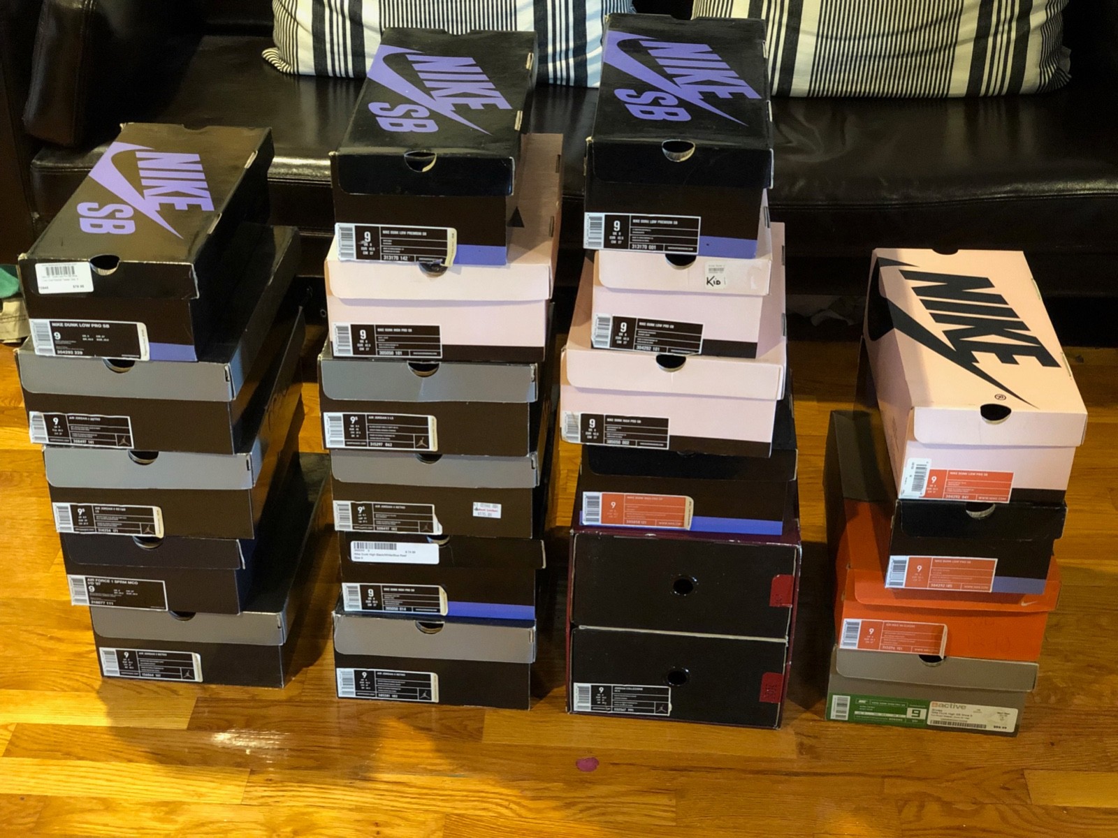 Nike Sneaker Collection/Lot - Air Jordan, Nike SB, Air Force One, Air Max