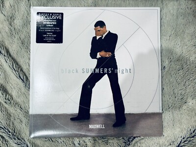 MAXWELL - Black Summer's Night - 180g Double Vinyl w/AUTOGRAPHED Insert - SEALED