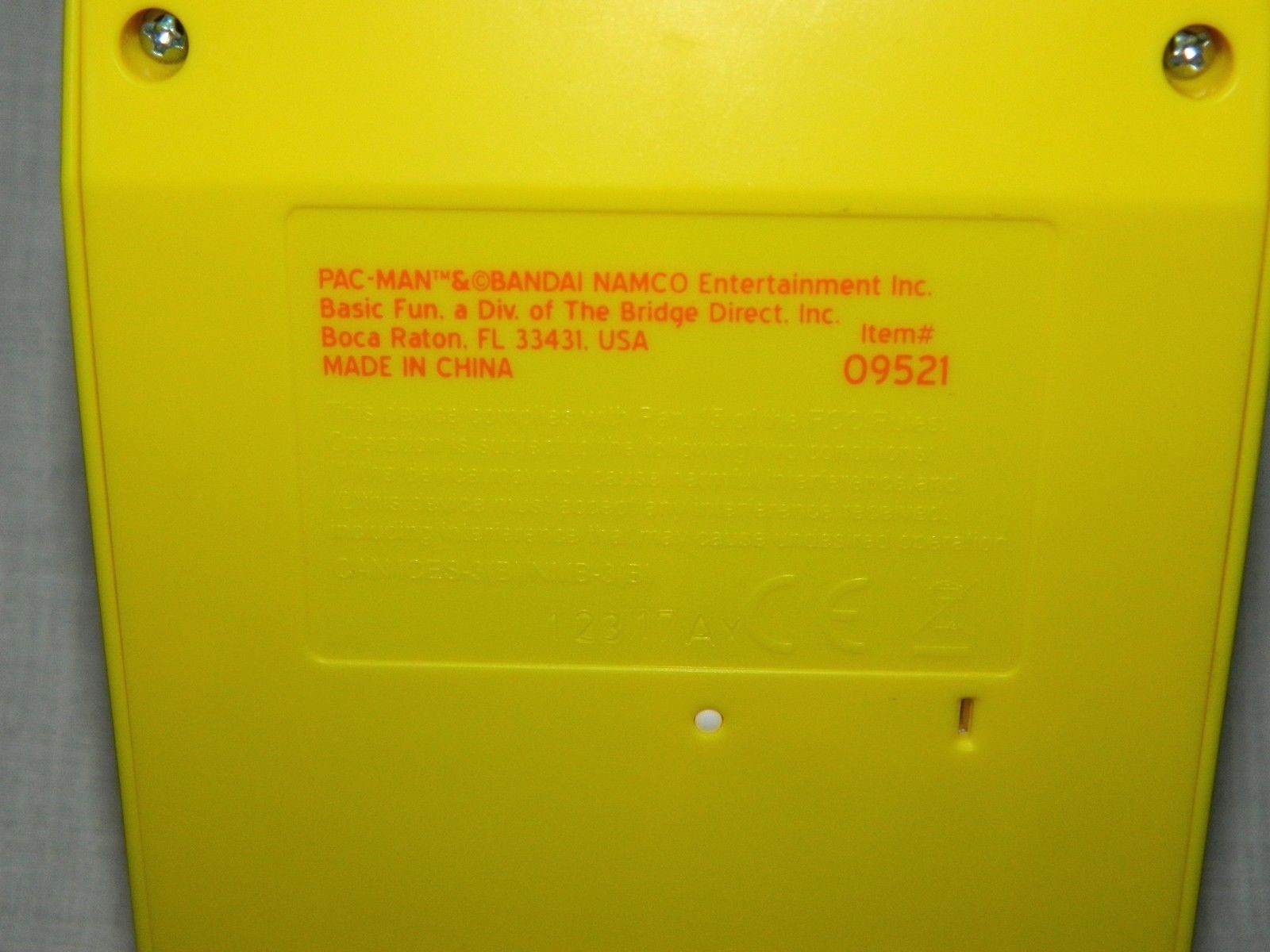 PAC MAN Handheld Mini Arcade Game Bandai Namco Retro Video Machine Pacman