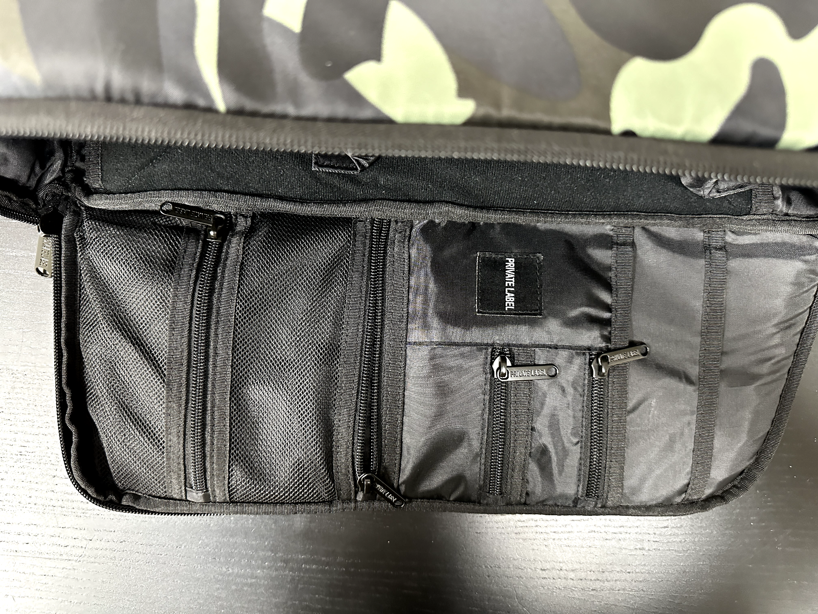 Private Label - Three Shelf Sneaker Backpack (Camo)