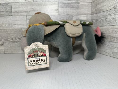 Disneyland Resort Safari Eeyore Stuffed Animal Plush 8"