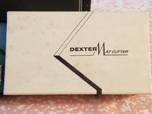 Vintage Dexter Picture Mat Cutter with Instructions