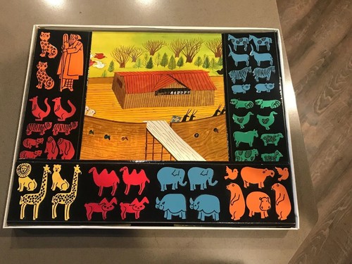 VINTAGE NOAH'S ARK COLORFORM SET UNUSED