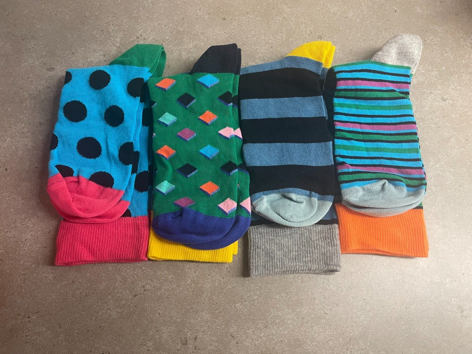 Black And Blue Gift Set 8 Pairs For Women #27n