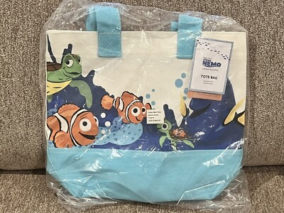 NEW Pottery Barn Kids Disney & Pixar Finding Nemo Beach Pool Vacation Tote Bag
