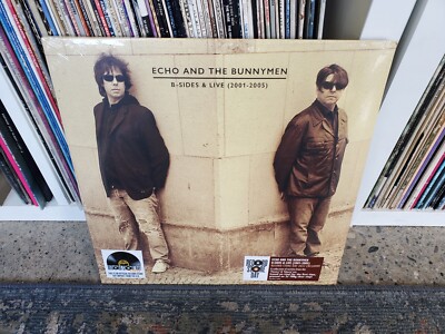 Echo And The Bunnymen B-Sides & Live RSD 2022 Clear vinyl NEW/SEALED