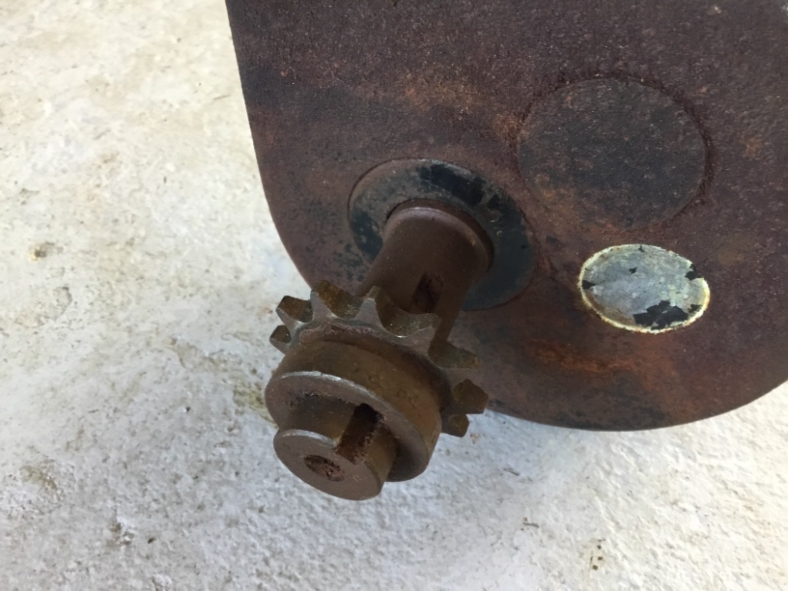 Intec Force 2 Insulation Blowing Machine Agitator / Mixer Gearbox