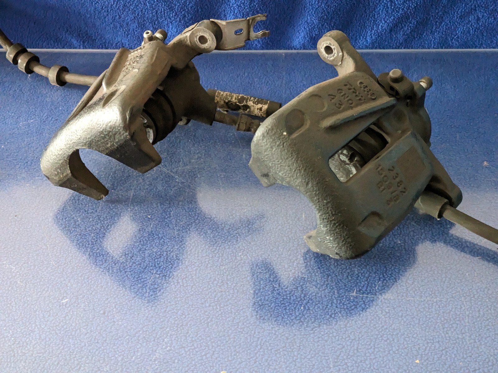 2012-2014 2016-2018 AUDI A7 C7 - REAR LEFT right set Brake Calipers +brake line