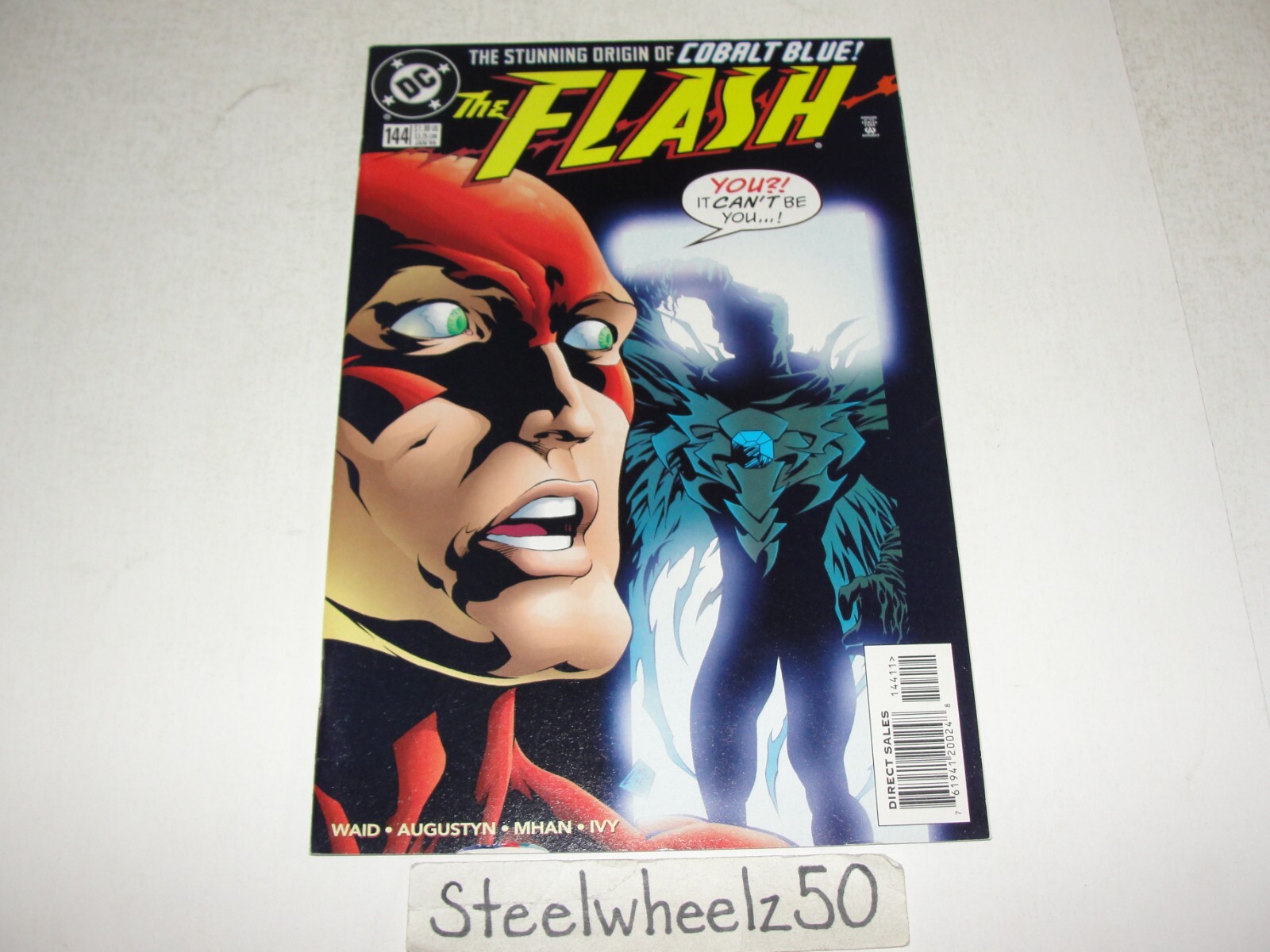 DCアメコミ海外書籍2冊 Flash #144 Comic DC 1999 2nd Series Cobalt Blue Origin Mark