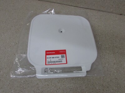 NOS 88-99 HONDA Z50R Z50 Z 50 OEM WHITE FRONT NUMBER PLATE