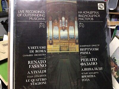 Live Recordings of Outstnading Musicians/Virtuosi Di ROMA/Renato Fasano/4 Concer