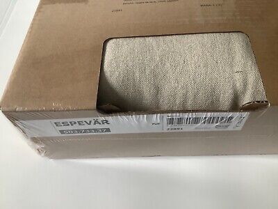 IKEA ESPEVAR Full Size Box Spring Cover in Risane Natural, - NEW 503.733.37