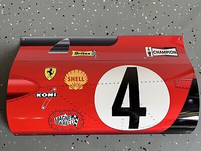 WOW!!JACKY ICKX Mario Andretti Lemans Formula 1 Race Car Door Style Sign