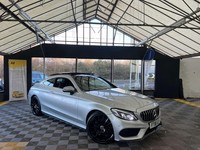 2018 Mercedes-Benz C-CLASS 2.0 C 300 AMG Line Premium+ Auto 2dr Coupe Petrol Aut
