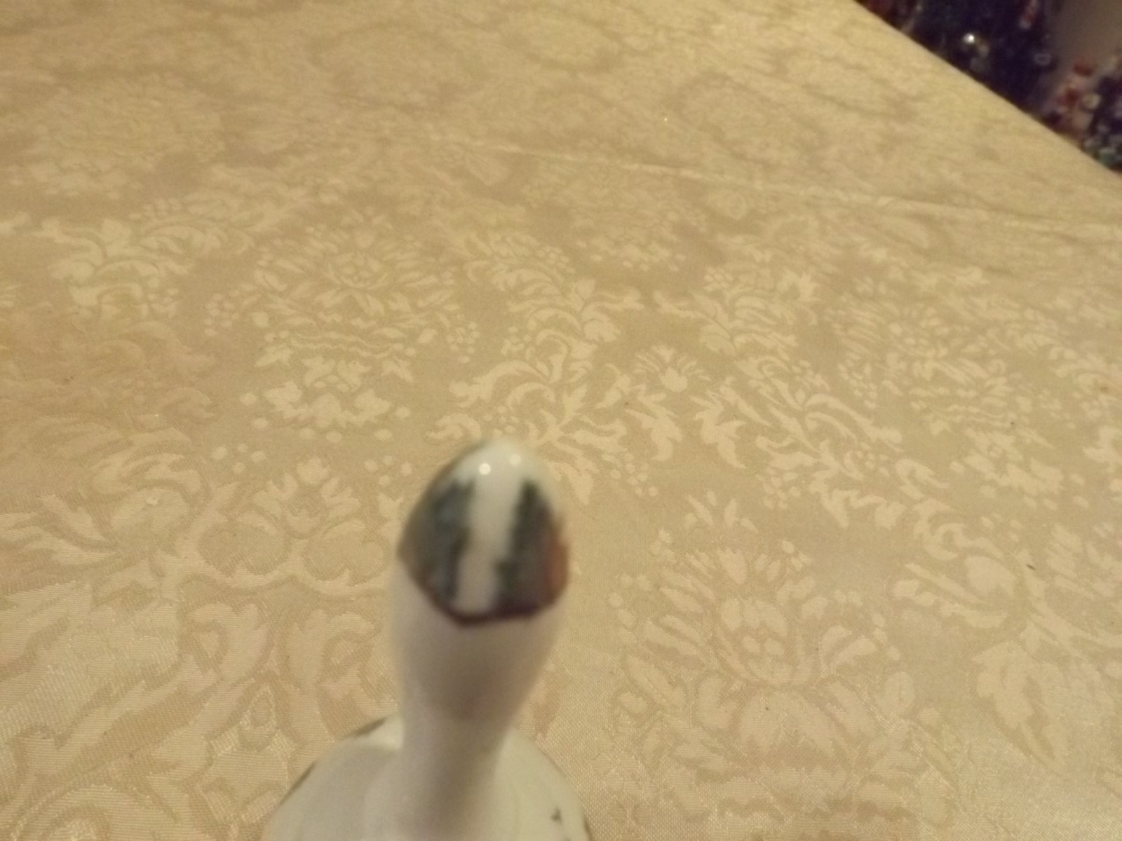 Hand Painted Farm Scene Ceramic bell