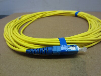 10 METER FIBER OPTIC CABLE YELLOW FPC-SPSC-S-10M SC/SC CONNECTOR(2 In-Stock)