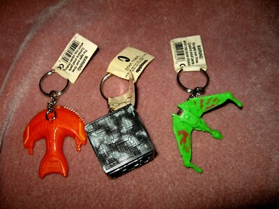 Vintage Star Trek Next Generations Keychains Applause The Borg Klingon Ferengi 
