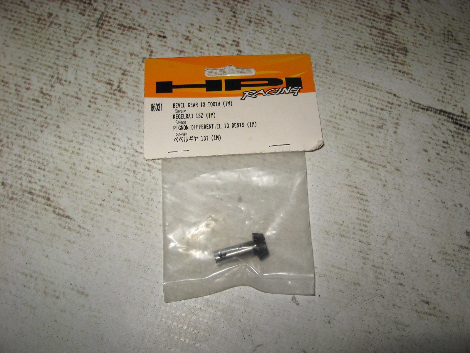 RC HPI Savage 13 Tooth Bevel Gear Steel Gray (1) 86031 | eBay