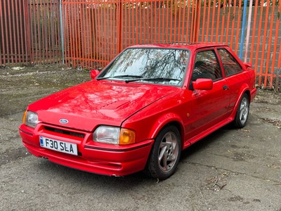 1989 FORD ESCORT RS TURBO PROJECT - RED , EXCELLENT VALUE