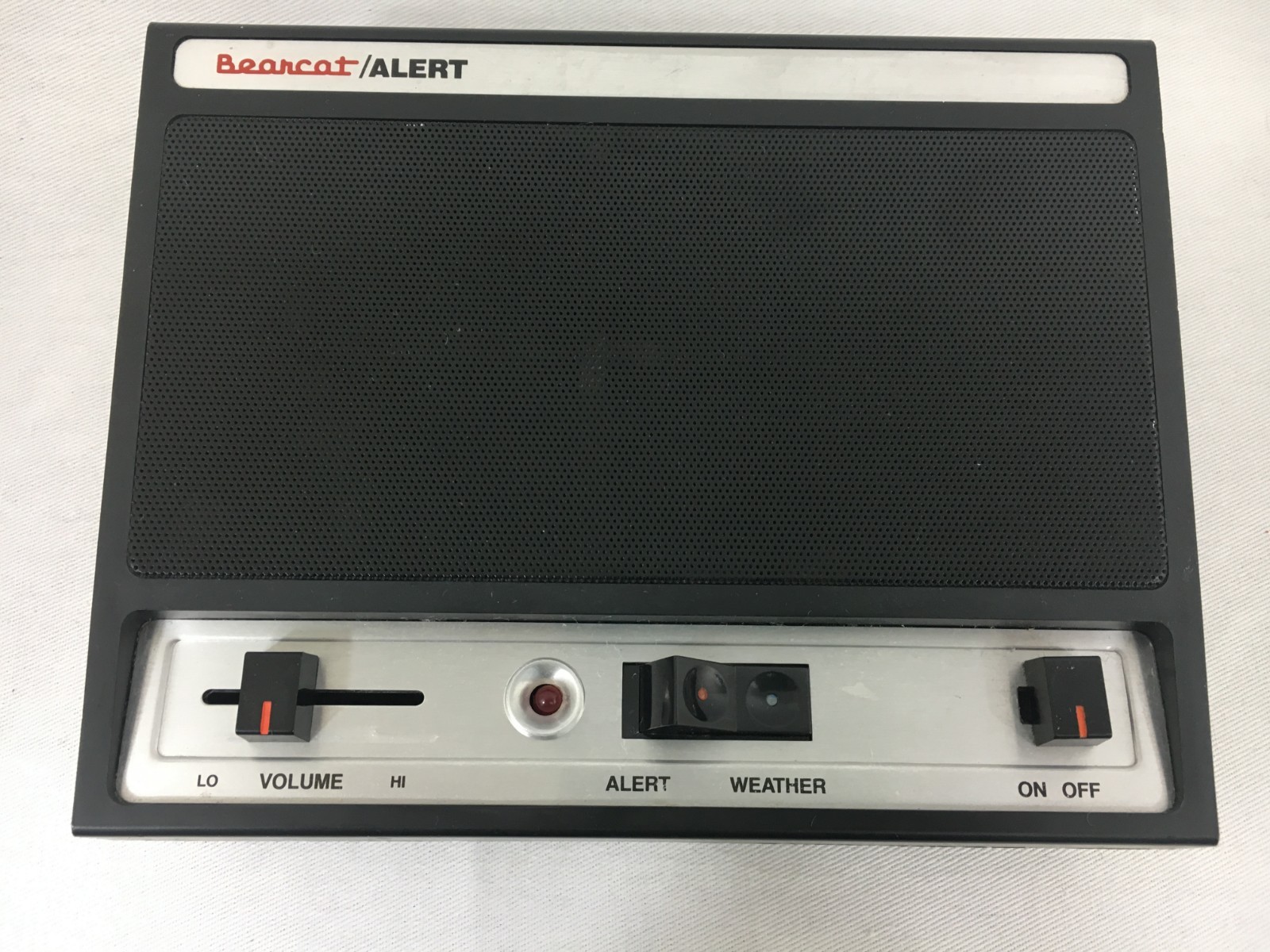 Vintage Bearcat Weather Warning Radio with Alert BC-WA TESTED