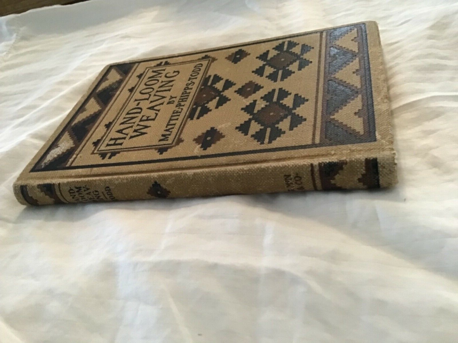 Hand-Loom Weaving by Mattie Phipps -todd 1902 hard cover