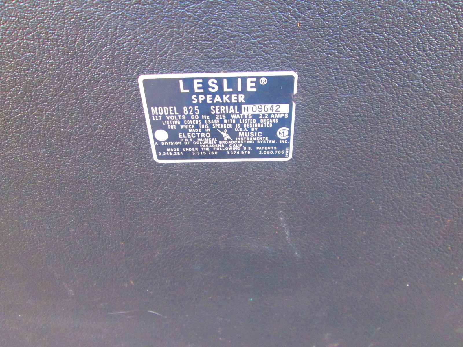 vintage Leslie 825 Speaker