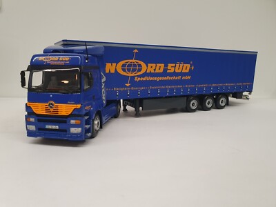 1/43 VERY RARE MERCEDES-BENZ AXOR 1840 TRUCK NORD SUD 2002 MINICHAMPS 499039100