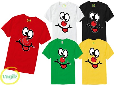 Red NOSE Day 2026 Kids T-Shirt Family Matching Unisex Boys Tee Charity Tshirt