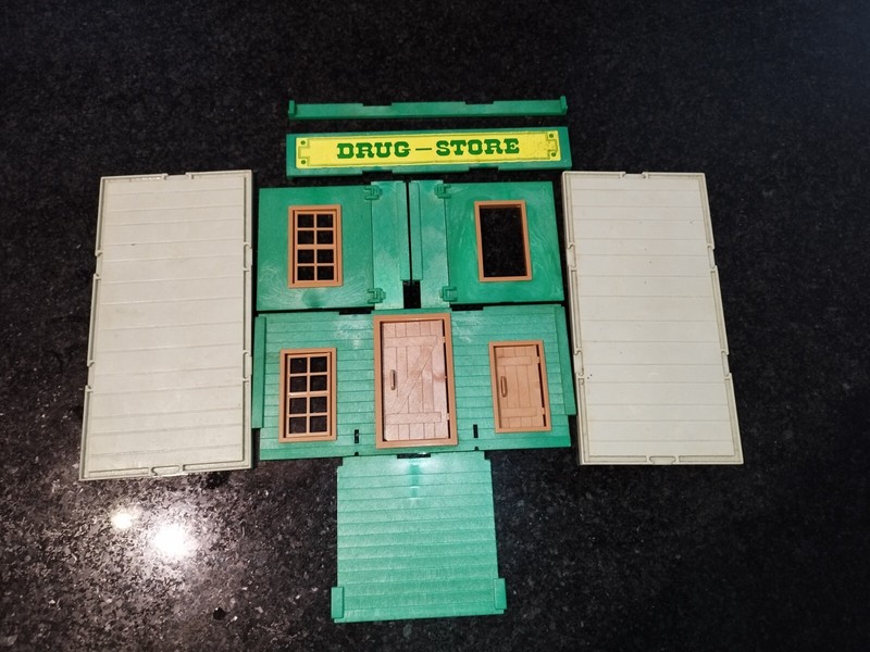 Playmobil Drug Store Saloon Incomplet Pour PiÃ¨Ces