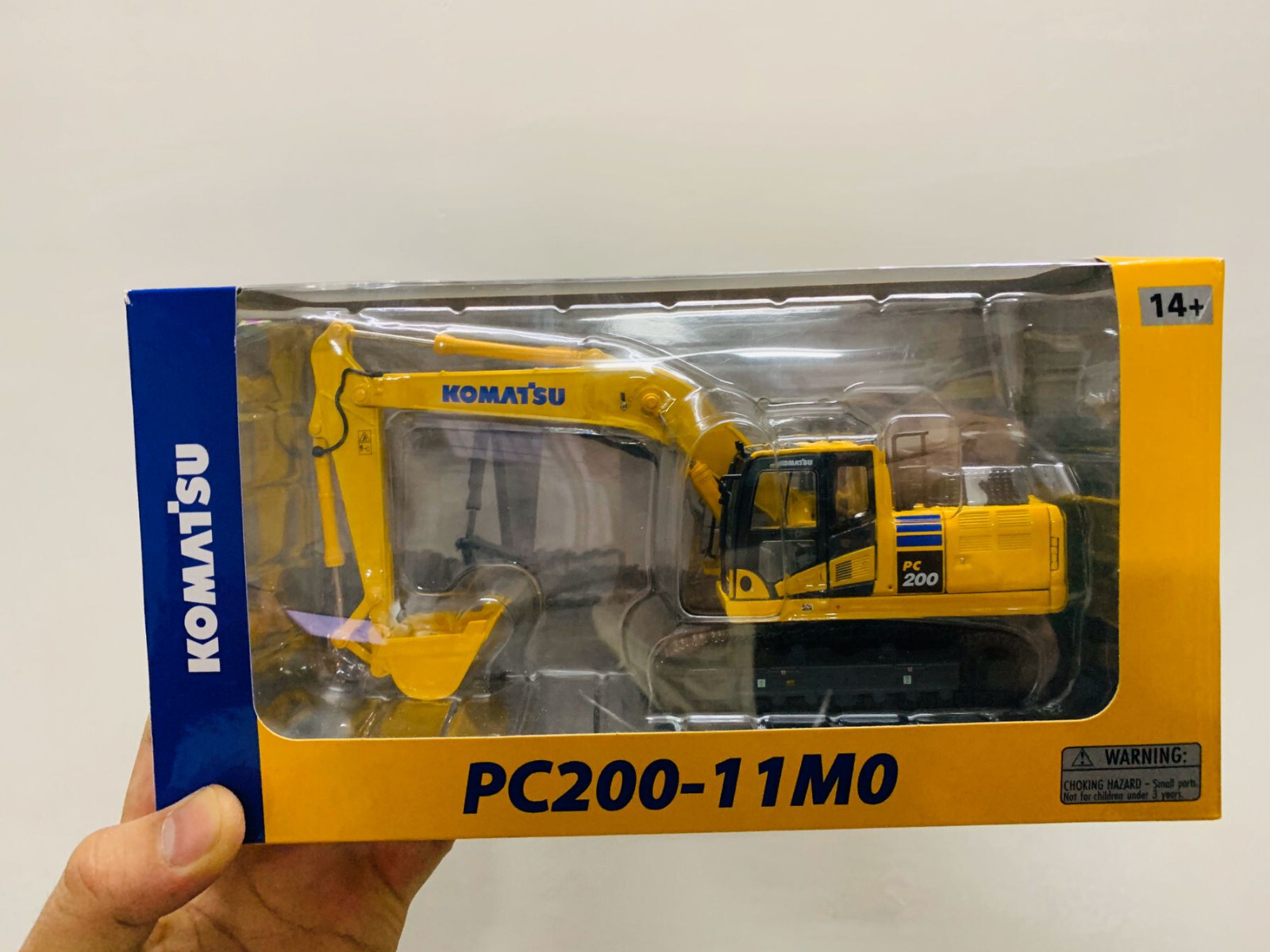 PC200 1/43スケール Tomica 1/43 Scale Diecast - PC200 Galeo Komatsu PC200