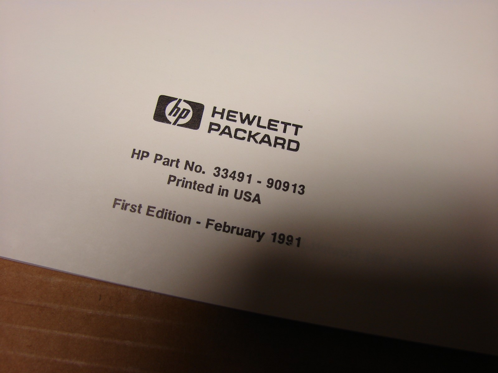 Laserjet  IIISi Printer Operator's Manual 33491-90913 Network Notes 33491-90950