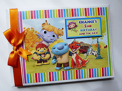 WALLYKAZAM BOYGIRL FIRST1ST BIRTHDAY GUEST BOOK ANY DESIGN