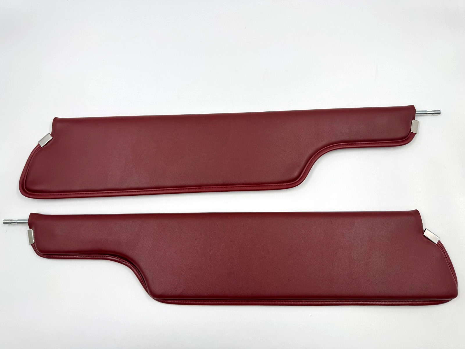 Burgundy Red Claret Sunvisor Set for 1965-1968 Ford LTD