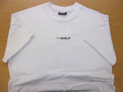 Squat Wolf Bodybuilding Training Gym Performance Stretch T-Shirt Mens L