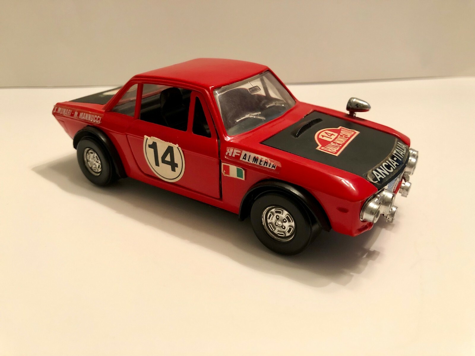 Politoys Lancia Fulvia 1600 HF Rallye Monte Carlo Munari