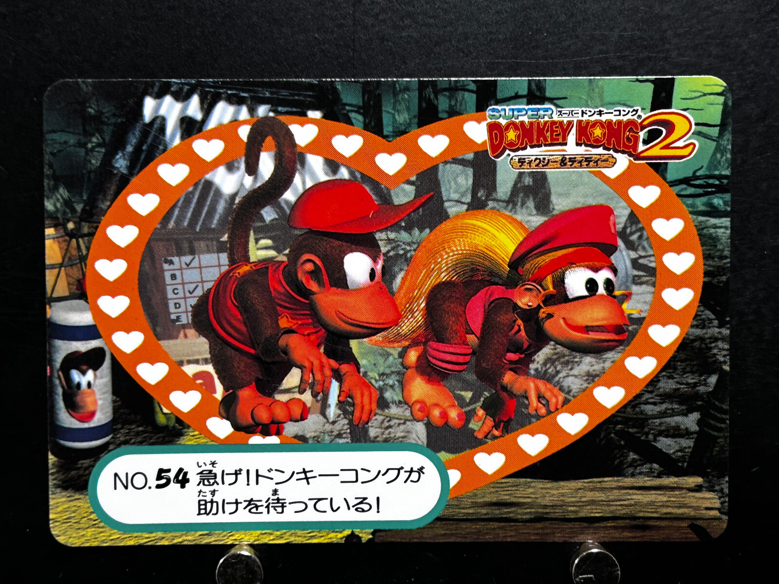 BANDAI NAMCO Entertainment - ディディー Diddy Dixie Kong Super Donkey Kong 2 Card Bandai Nintendo