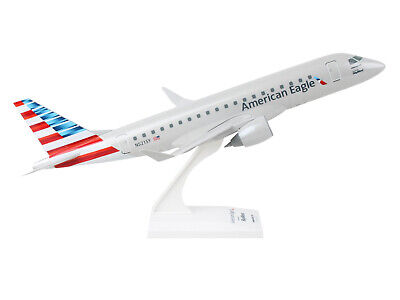 Embraer E175 Commercial Aircraft ''American Eagle'' (N521SY) Gray with Blue and Re