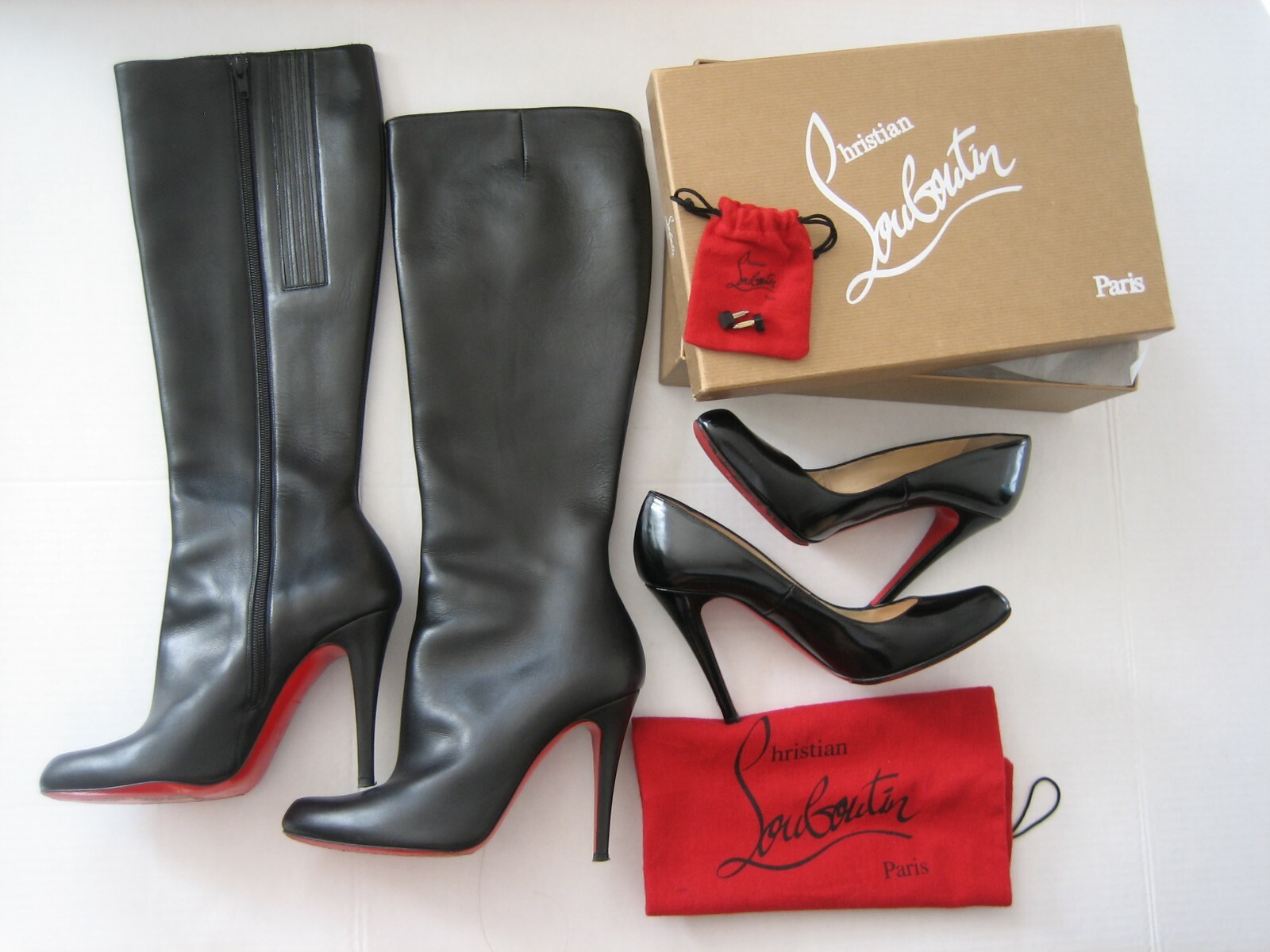 Christian Louboutin ロングブーツ　黒　37.5 楽天市場】Christian Louboutin クリスチャンルブタン ルブタン